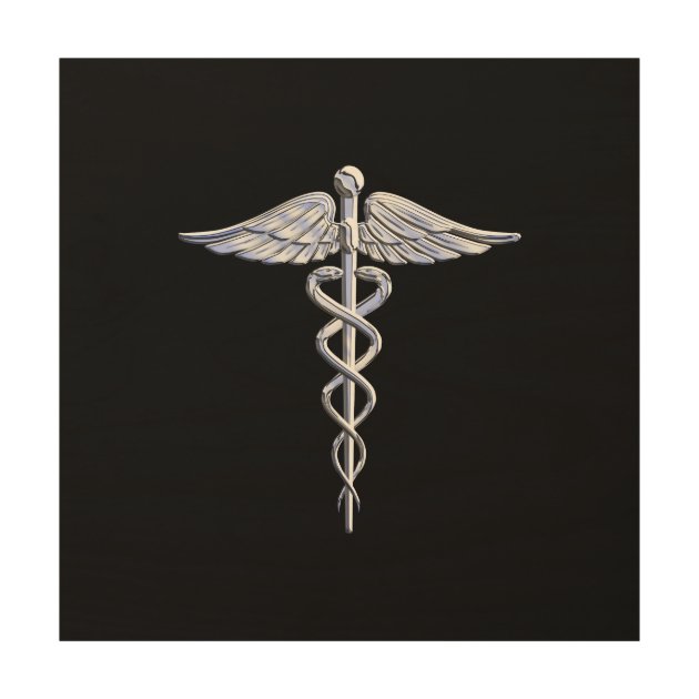 Caduceus, artwork - Stock Image - C020/6412 - Science Photo Library