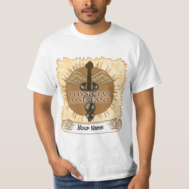 Caduceus Physician Assistant t-shirt (Front)