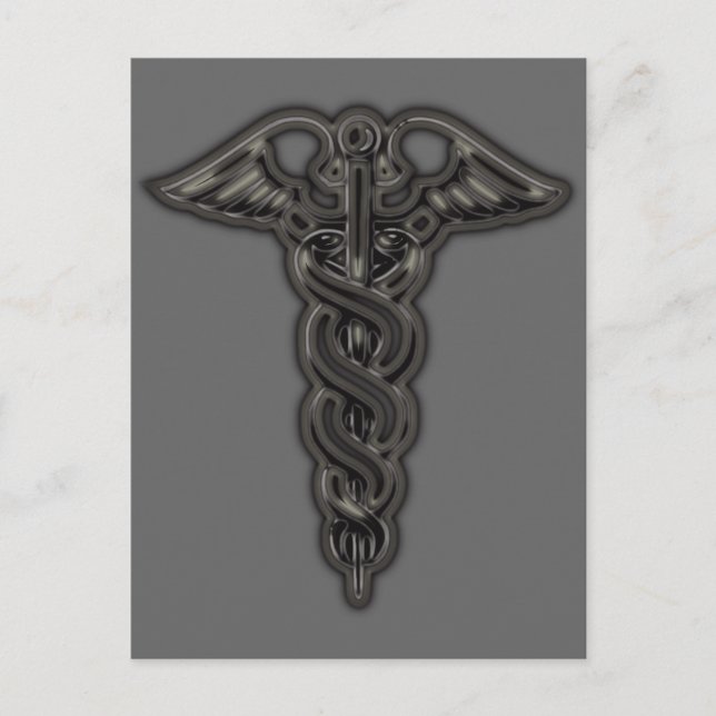 Caduceus Postcard (Front)