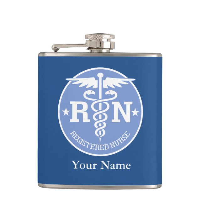 Caduceus RN 2 Flask (Front)