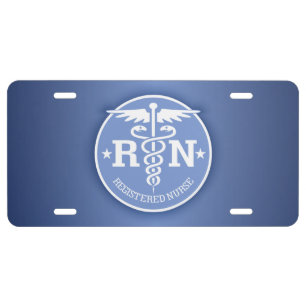Caduceus RN 2 License Plate