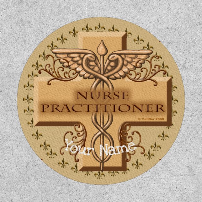 Caduceus RN nurse practitioner Patch (Front)