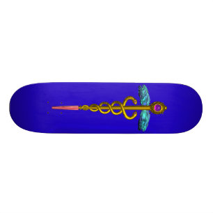 CADUCEUS SKATEBOARD DECK
