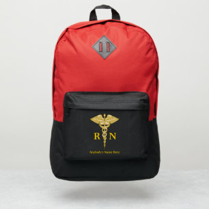 Caduceus Symbol for Medical Personnel personalize Port Authority® Backpack