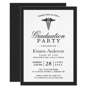 Medical School Graduation Invitations 3