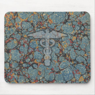 Caduceus the medical symbol for a doctor or nurse mouse pad