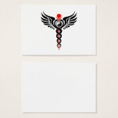 Caduceus – Yin Yang – Winged Serpent – Hermetic (Front & Back)