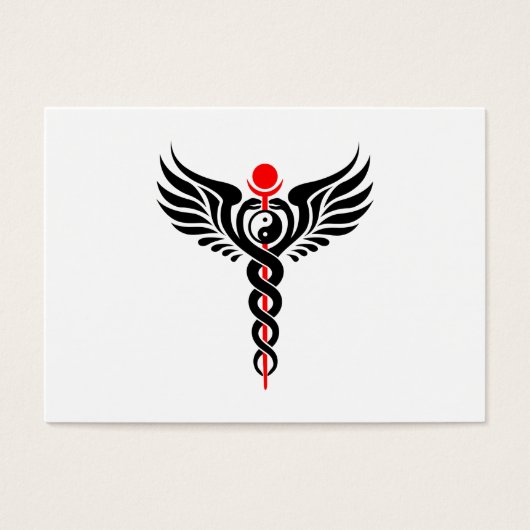 Caduceus – Yin Yang – Winged Serpent – Hermetic (Front)