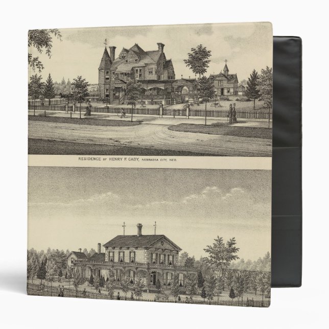 Cady and Kilpatrick, Nebraska 3 Ring Binder (Front/Inside)