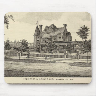Cady and Kilpatrick, Nebraska Mouse Pad