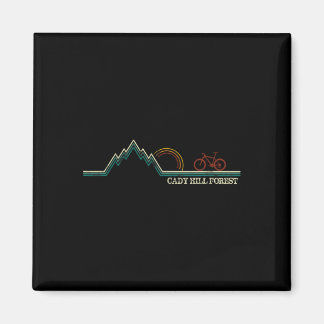 Cady Hill Mountain Biking Vermont Stowe Magnet