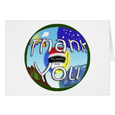 CAE Discovery Club Gang "THANK YOU NOTE" (guides) Card CAE Discovery Club Gang "THANK YOU NOTE" (guides) Card
