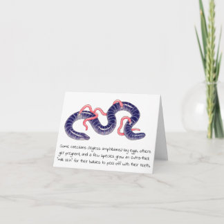 Caecilian Mother's Day Card