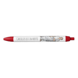 Caecilius Black Ink Pen