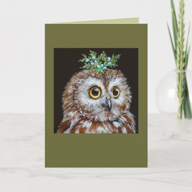 Caeli the owl card (Front)