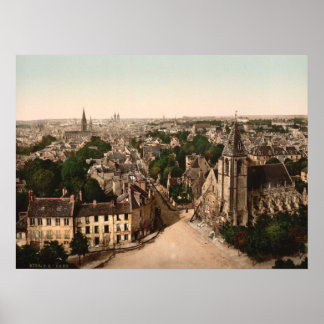 Caen, Basse-Normandie, France Poster