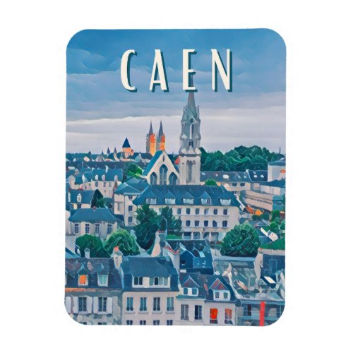 Caen Photo Vintage  Magnet