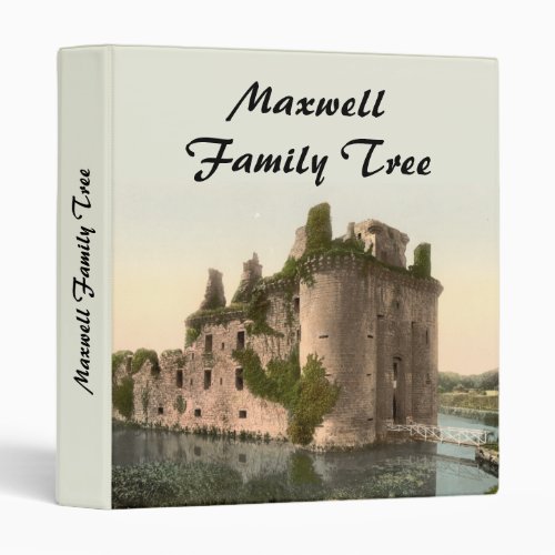 Caerlaverock Castle Dumfries Scotland Binder