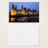 Caernarfon castle (Front & Back)