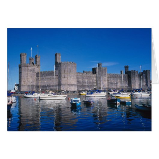 Caernarfon Castle, Gwynedd, Wales (Front Horizontal)