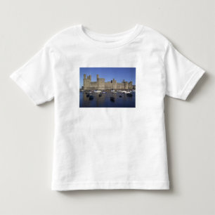 Caernarfon Castle, Gwynedd, Wales (RF) Toddler T-shirt