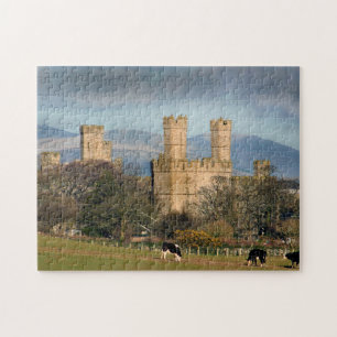 Caernarfon Castle in Wales Jigsaw Puzzle