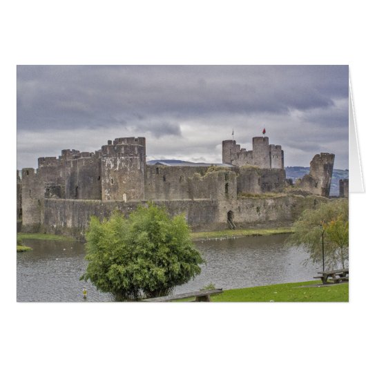 Caerphilly Castle Cards (Front Horizontal)