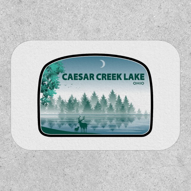 Caesar Creek Lake Ohio Deer Patch (Front)
