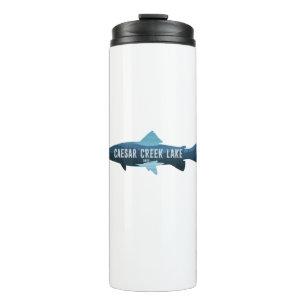 Caesar Creek Lake Ohio Fish Thermal Tumbler