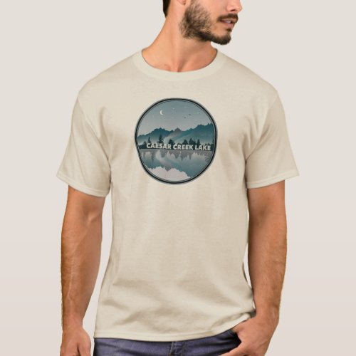 Caesar Creek Lake Ohio Reflection T_Shirt