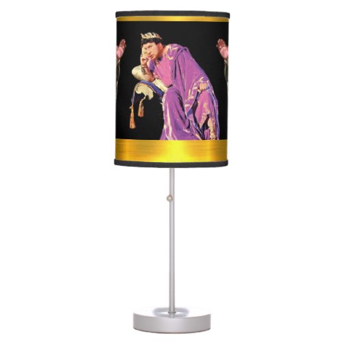 Caesar Roman Emperor Nero Hollywood Regency Table Lamp