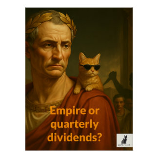 Caesar's Empire or Quarterly Dividends? Poster