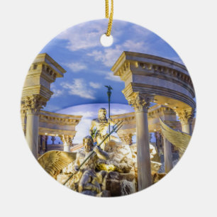 Caesars Palace Las Vegas Statue Hotel Casino Ceramic Ornament