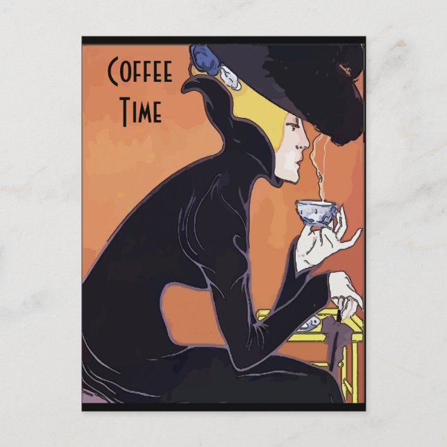 Cafe Aulait, French Quarter Postcard (Front)