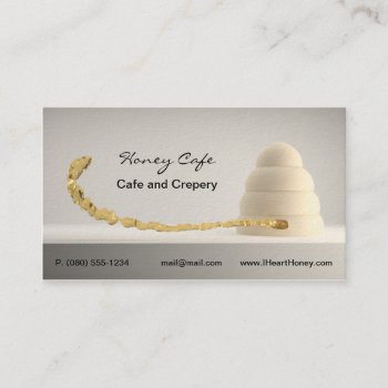 Cafe Bakery Business Card by jfkdesign at Zazzle