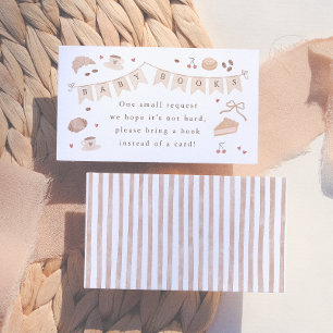 Cafe Bebe Baby Books Baby Shower Enclosure Card