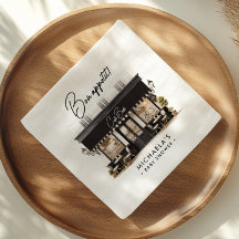 Café Bébé Black & White Bon Appétit Baby Shower