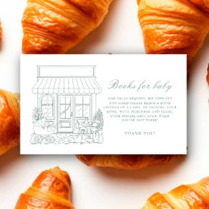 Cafe Bebe Books for baby Enclosure Card