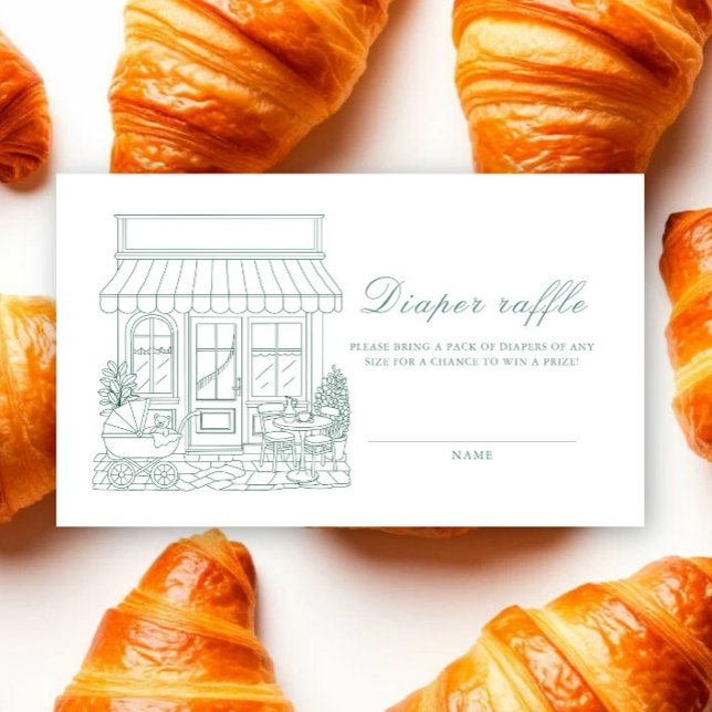 Cafe Bebe Diaper Raffle Enclosure Card (Creator Uploaded)
