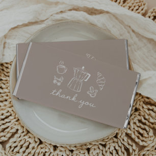 Cafe Bebe Home Coffee Baby Shower Latte Hershey Bar Favors
