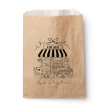 Cafe Bebe Kraft Favor Bags – Set of 50