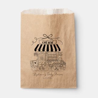 Cafe Bebe Kraft Favor Bags – Set of 50