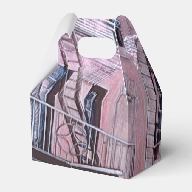 Cafe Borgia Favor Boxes (Front Side)