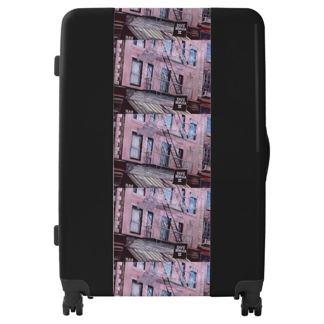 Cafe Borgia, Soho Luggage (Front)