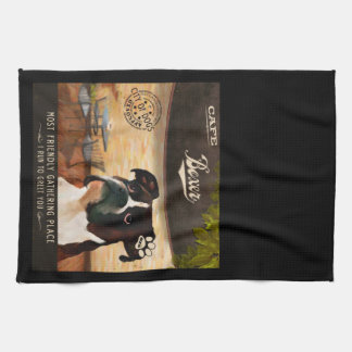 Cafe Boxer Towel