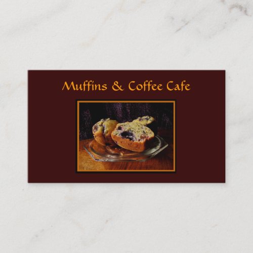 Cafe Business Card Template