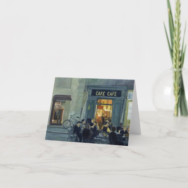 Cafe Cafe Note Cards (Front)