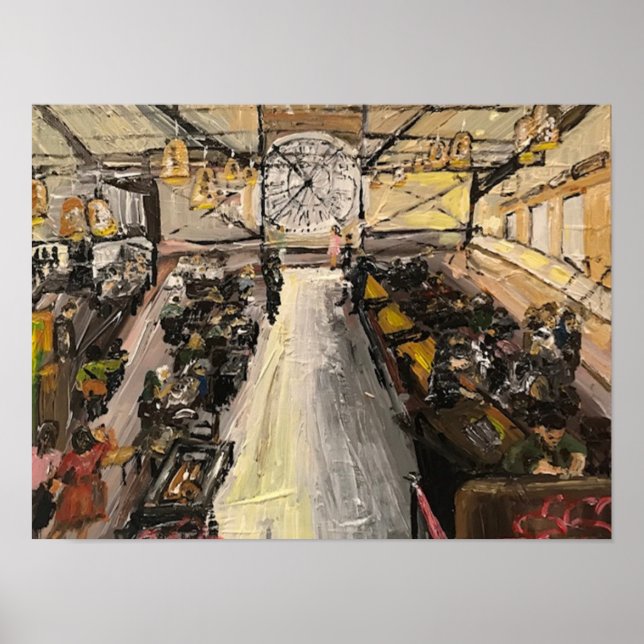 Cafe Campana at Muse D'Orsay Poster (Front)