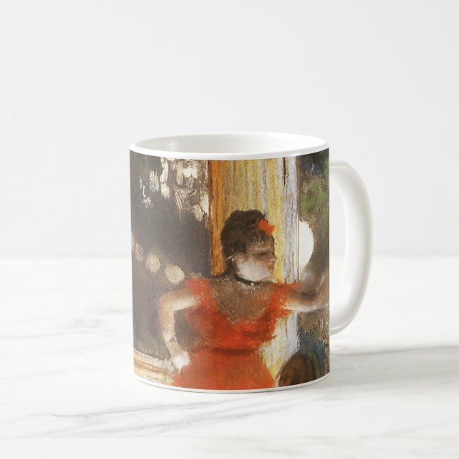 Cafe Concert at Les Ambassadeurs by Edgar Degas Coffee Mug (Front Right)