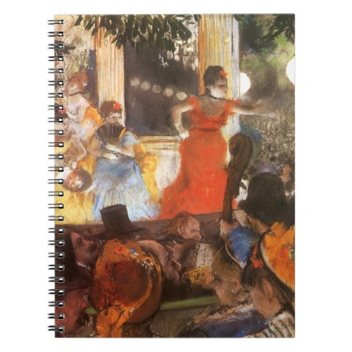 Cafe Concert at Les Ambassadeurs by Edgar Degas Notebook